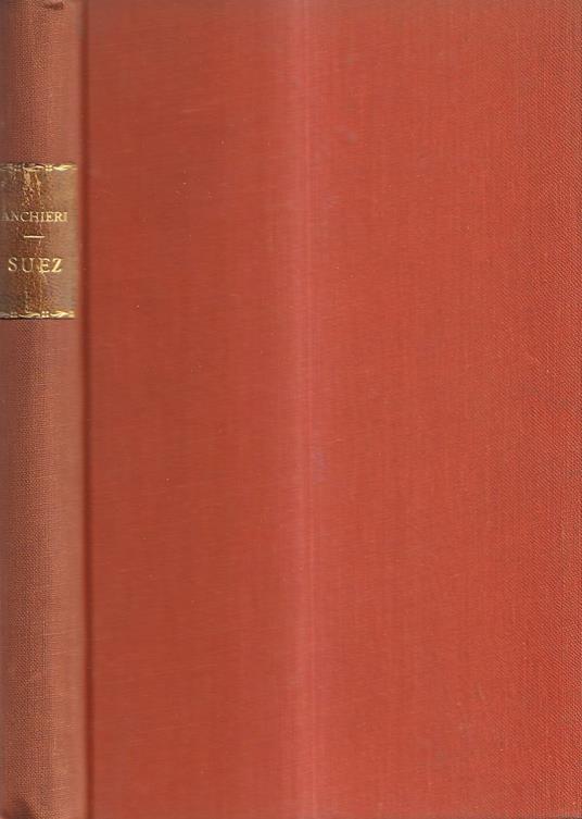 Suez - Ettore Anchieri - copertina