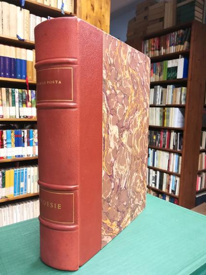 Poesie edite e inedite - Carlo Porta - copertina