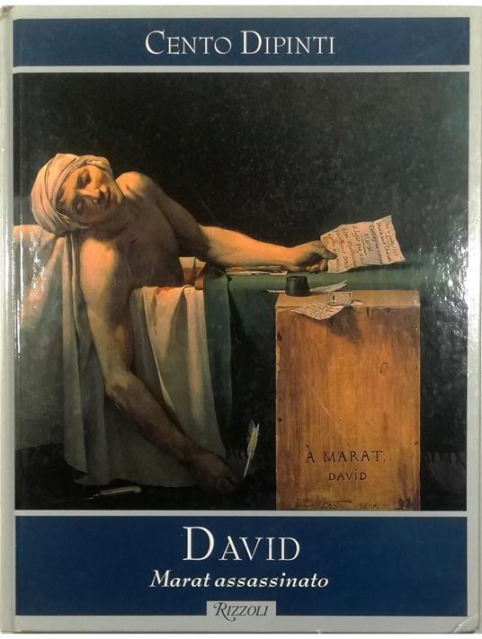 David Marat assassinato - copertina