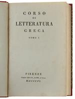 Corso Di Letteratura Greca [Opera Completa]
