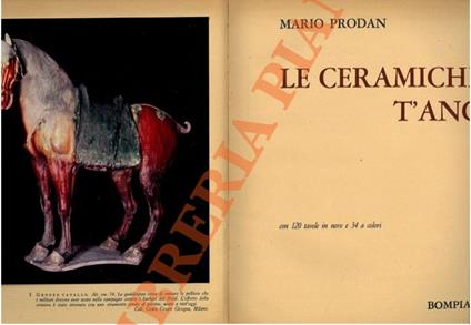 Le ceramiche T’Ang - Mario Prodan - copertina