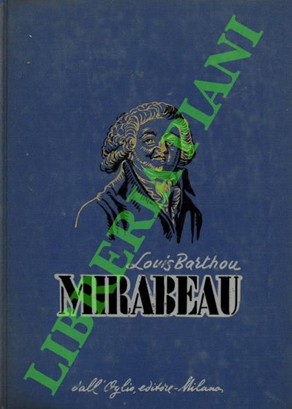 Mirabeau - Louis Barthou - copertina