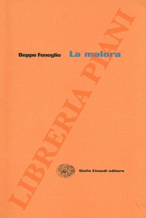malora - Beppe Fenoglio - copertina