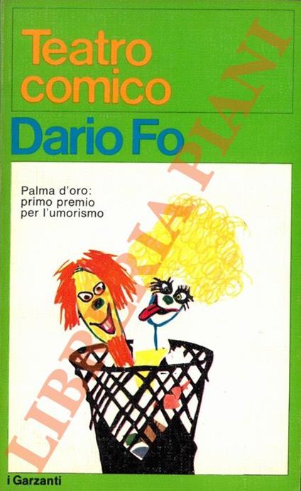 Teatro comico - Dario Fo - copertina