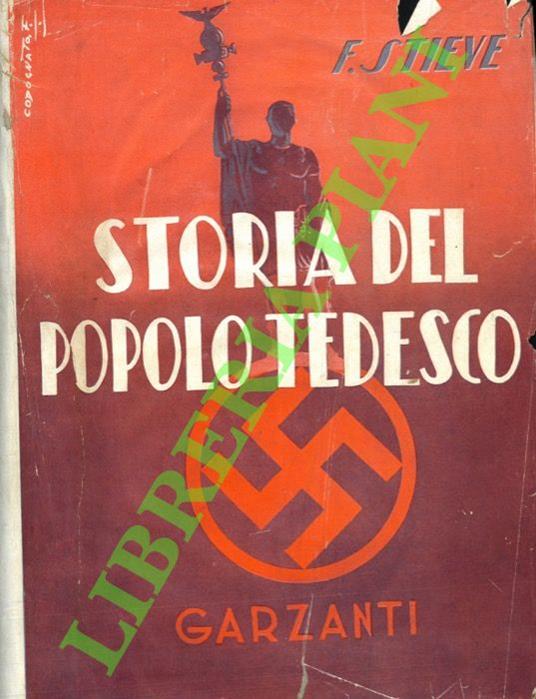 Storia del popolo tedesco - Friedrich Stieve - copertina