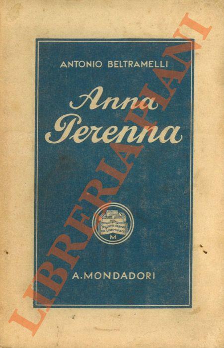 Anna Perenna - Antonio Beltramelli - copertina