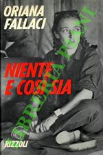 Niente e così sia.