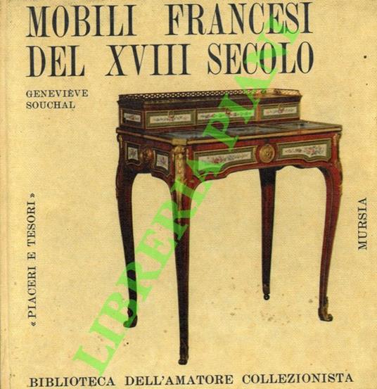 Mobili francesi del XVIII secolo - copertina