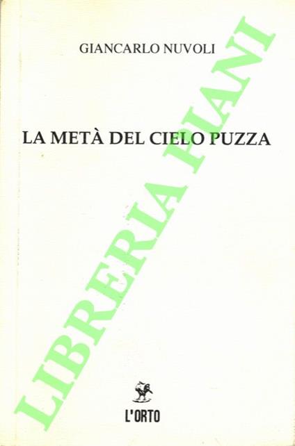 metà del cielo puzza - Giancarlo Nivoli - copertina