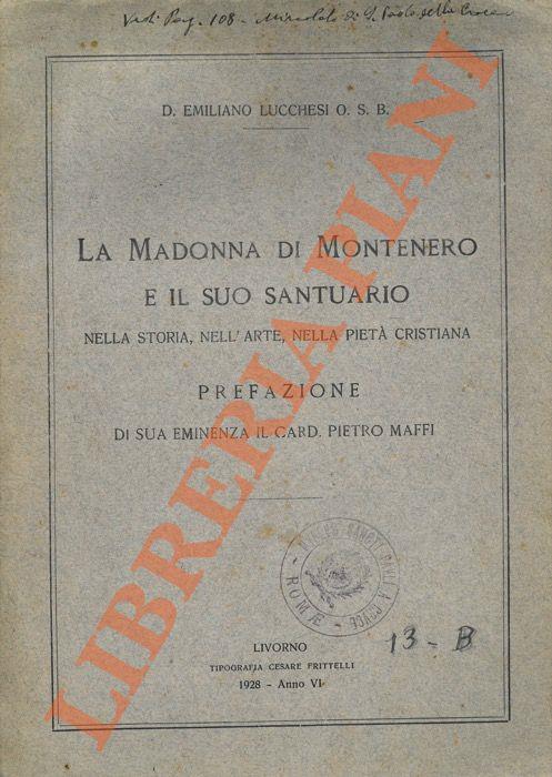 Madonna di Montenero e il suo santuario nella storia, nell’arte, nella pietà cristiana - copertina