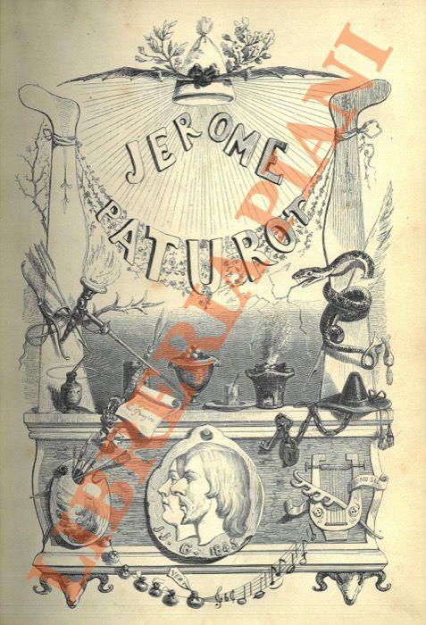 Jerome Paturot à la recherche d’une position sociale. Edition illustrée par J.-J. Grandville. - copertina