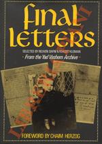 Final Letters from the Yad Vashem Archive.