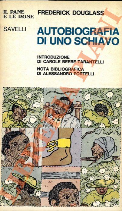 Autobiografia di uno schiavo. - Frederick Douglass - copertina