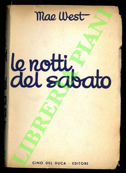 Le notti del sabato “Diamond Lil” - Mae West - copertina