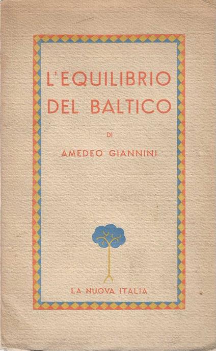 L' Equilibrio del Baltico - Amedeo Giannini - copertina