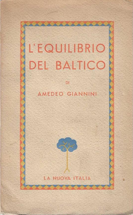 L' Equilibrio del Baltico - Amedeo Giannini - copertina