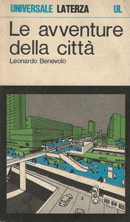 Le Avventure della città - Bruno Zevi - copertina