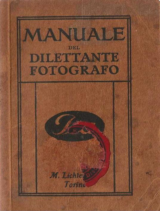 Manuale del dilettante fotografo - copertina