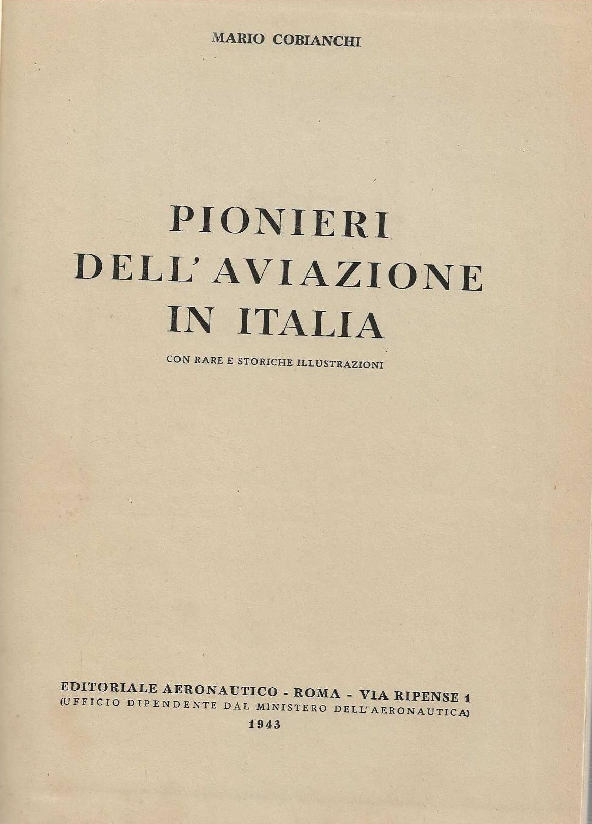 Pionieri dell'aviazione in Italia
