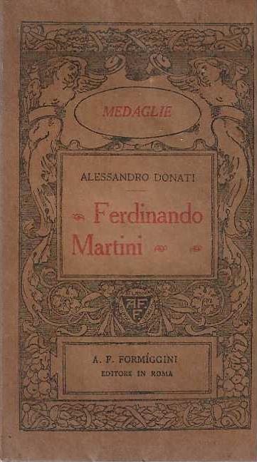 Ferdinando Martini - Alessandro Donati - copertina