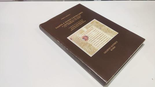 Dante e Guido Cavalcanti Il dissidio per la Vita Nuova - Enrico Malato - copertina