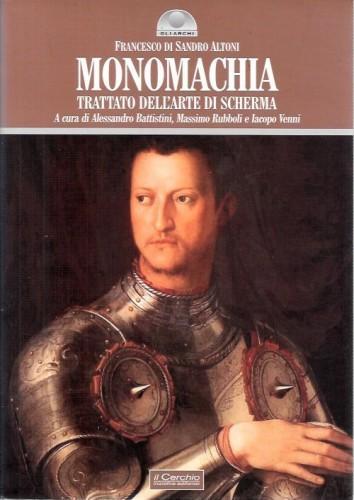 Monomachia. Trattato dell'arte di scherma - copertina