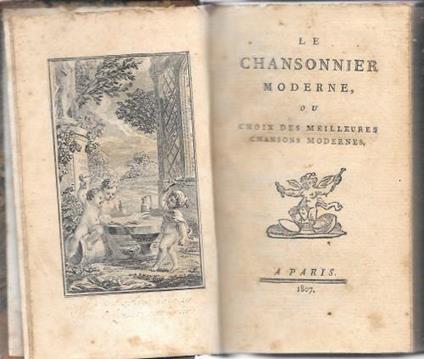 Le chansonnier moderne ou choix des meilleures chansons modernes (vol. V) - Anonimo - copertina