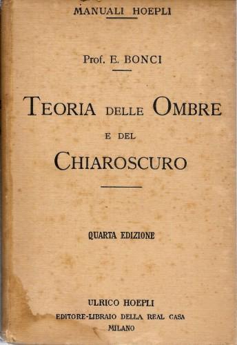 Teoria della Ombre e del Chiaroscuro - Elia Bonci - copertina