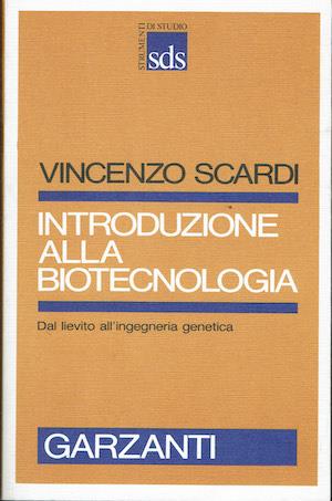 Introduzione alla biotecnologia - Vincenzo Scardi - copertina