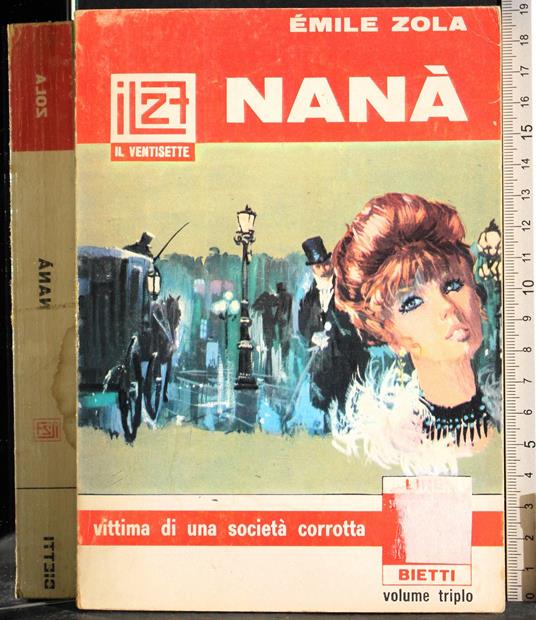 Nanà - Émile Zola - copertina