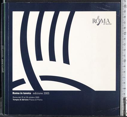Roma in tavola - Federici - copertina