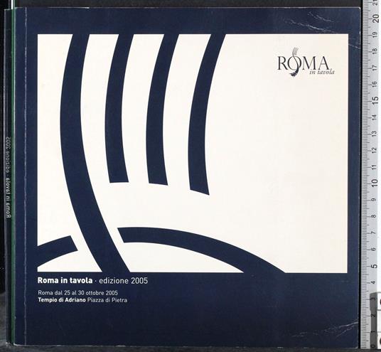 Roma in tavola - Federici - copertina