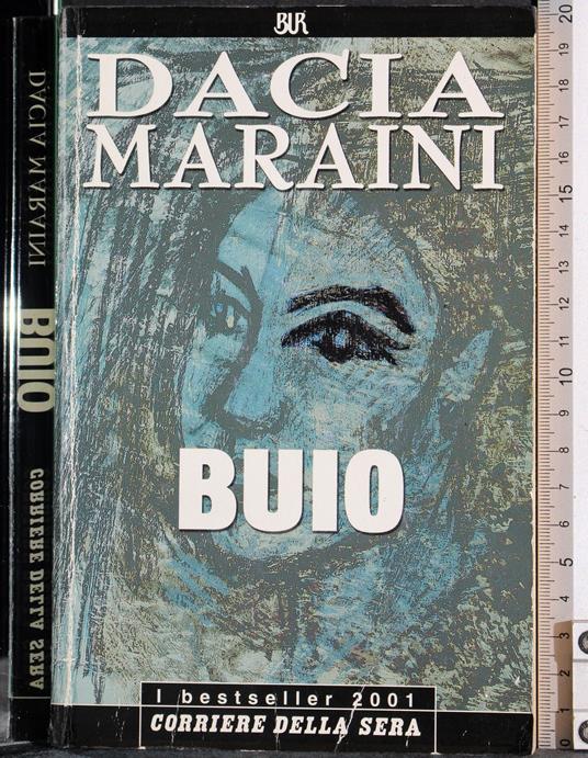 Buio - Dacia Maraini - copertina
