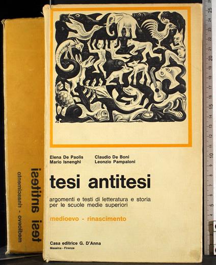 Tesi antitesi. Medioevo - Rinascimento - copertina