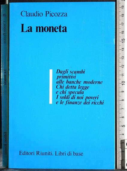 moneta - Claudio Picozza - copertina