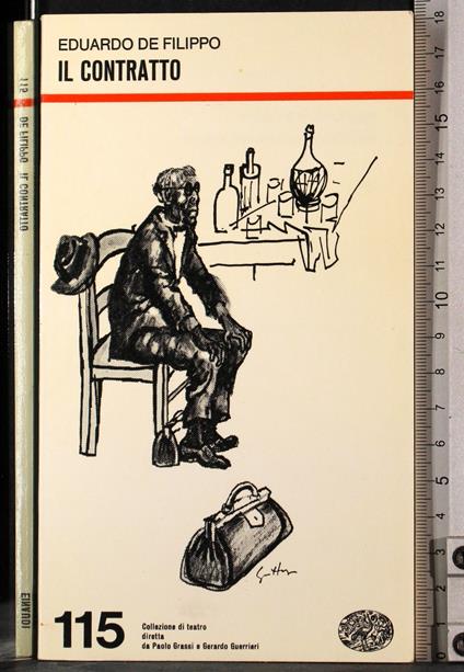 Il contratto - Eduardo De Filippo - copertina