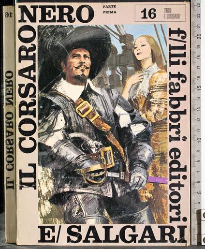 Il corsaro nero. Parte prima - Emilio Salgari - copertina