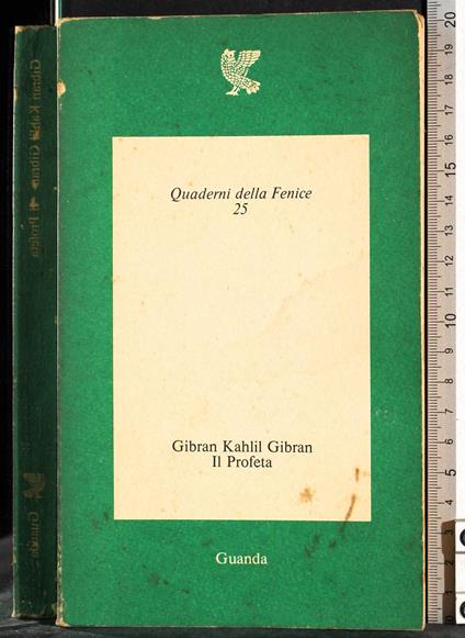 Il profeta - Kahlil Gibran - copertina