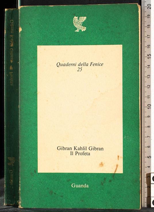 Il profeta - Kahlil Gibran - copertina