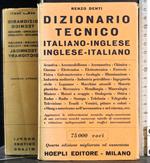 Dizionario tecnico italiano-Inglese. Inglese-Italiano