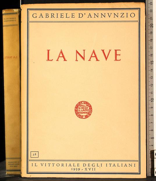 nave - Gabriele D'Annunzio - copertina
