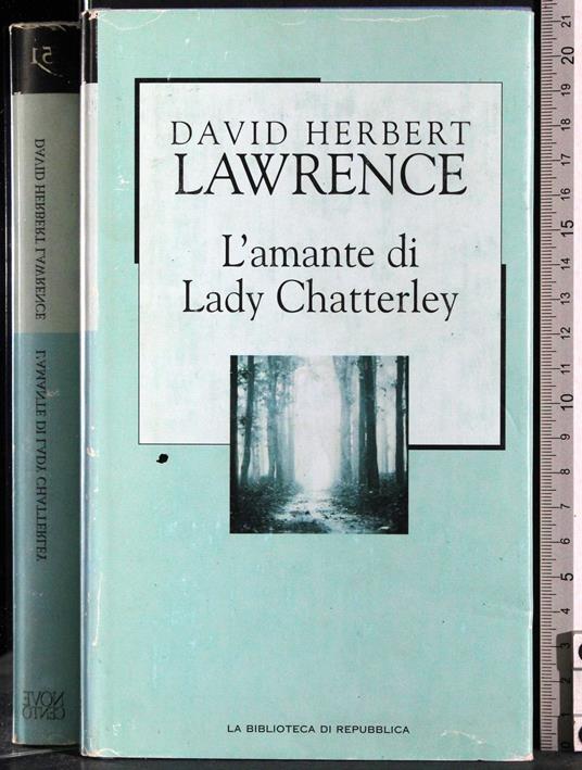 L' amante di Lady Chatterley - David Herbert Lawrence - copertina