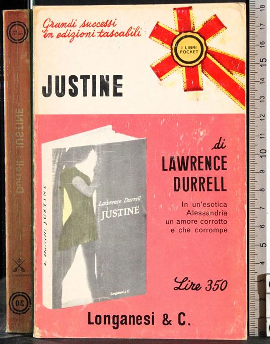 Justine - Lawrence Durrell - copertina