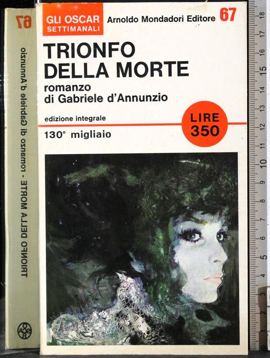 Trionfo della morte - Gabriele D'Annunzio - copertina