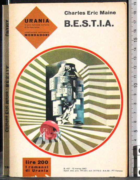 B.E.S.T.I.A - Charles Eric Maine - copertina