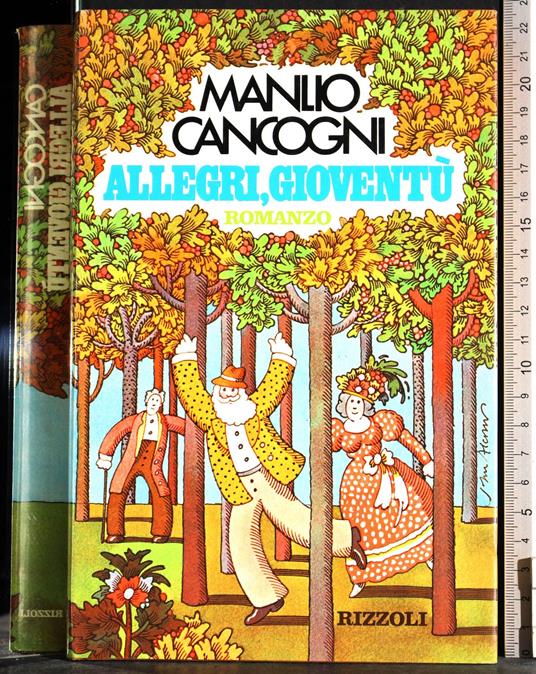 Allegri, gioventù - Manlio Cancogni - copertina