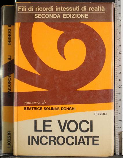 Le voci incrociate - Beatrice Solinas Donghi - copertina