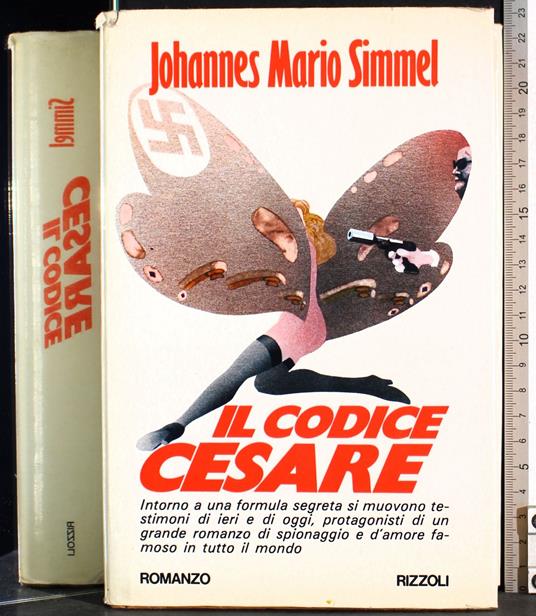 Il codice Cesare - Johannes M. Simmel - copertina