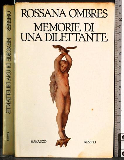 Memorie di una dilettante - Rossana Ombres - copertina
