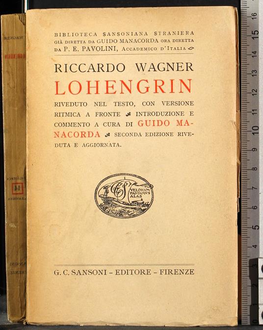 Lohengrin - Richard Wagner - copertina